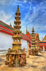 Wat Pho, a Buddhist temple complex in Bangkok, Thailand