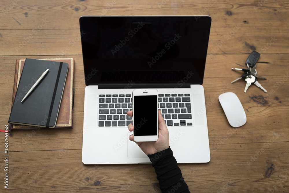 Canvas Prints responsive design mockup