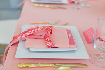 Pink Tablescape