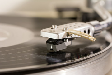 Record player - Stock Image