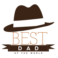 Happy fathers day graphic design, Vector illustration