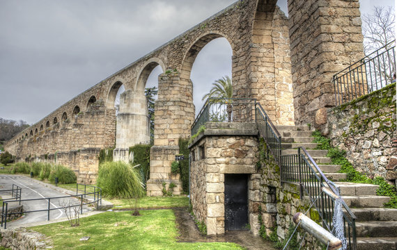 San Anton Aqueduct, Plasencia, Caceres, Spain