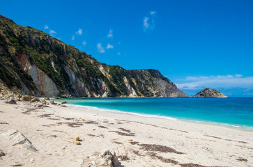 Beach landscape in Greece