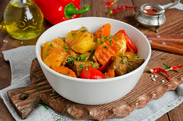 Lamb Stew with vegetables
