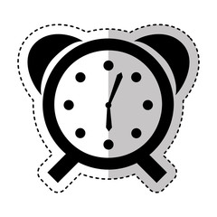 alarm watch isolated icon vector illustration design