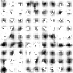 Halftone abstract seamless background