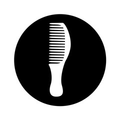 hairdresser comb isolated icon vector illustration design