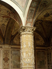 Obraz premium Renesansowe sklepienie, Florencja
