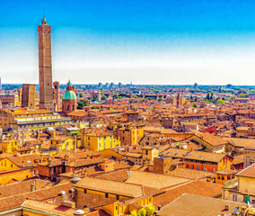 cityscape of Bologna