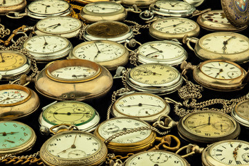 Vintage antique pocket watch.