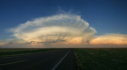storm cell clouds
