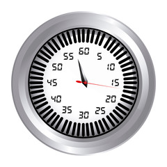 color sticker mileage icon, vector illustraction deign image