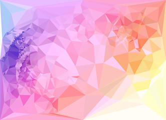 Obraz premium Abstract multicolor mosaic backdrop. Vector clip art.