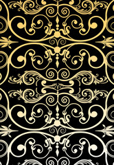 seamless vintage wallpaper pattern