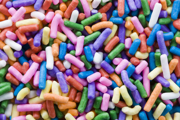 rainbow sprinkles