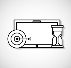 business startup concept icons vector illustration design