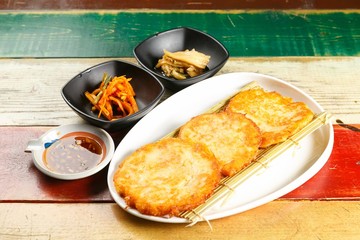 Korean-style Mung Bean Pancake