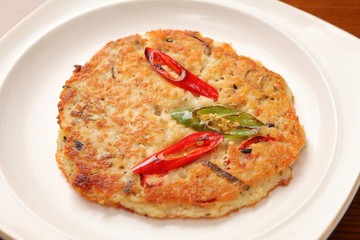 Korean-style Mung Bean Pancake