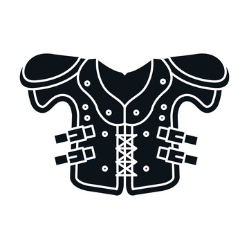 recommend clip art: american football jacket icon vector illustration design