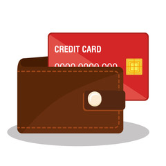 credit card electronic commerce vector illustration design