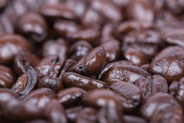  Roasted Coffee Beans background texture