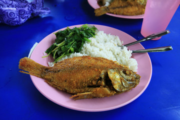Malaysian fried fish
