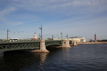Fototapeta na wymiar サンクトペテルブルクの橋