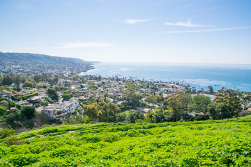View of Laguna Beach, Southern California  © rouda100