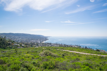 Fototapeta premium View of Laguna Beach, Southern California 