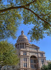 Fototapeta premium Texas State Capitol in Austin, TX