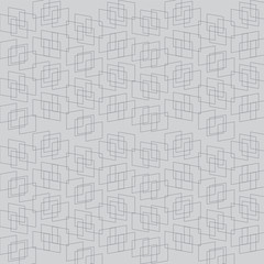 Seamless pattern with geometric shapes