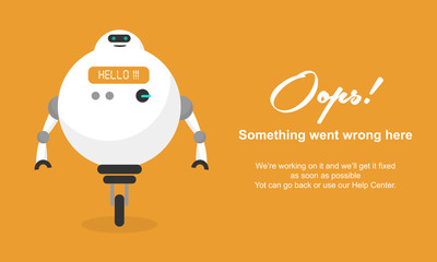 Page Not Found Error 404.Vector template