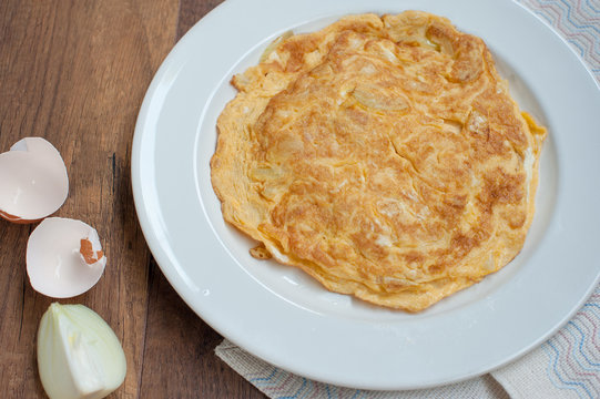 Thai Style Omelet With Onion