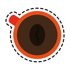 coffee cup icon image vector illustration design 