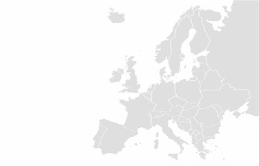 Fototapeta Europe map obraz