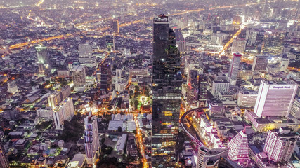 Fototapeta premium night Bangkok 