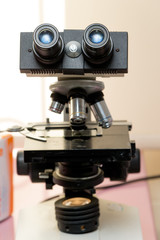 Fototapeta na wymiar Microscope