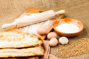 fresh pita bread