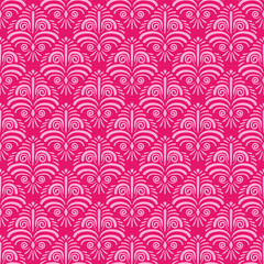 Seamless vector floral wallpaper