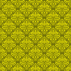 Seamless vector floral wallpaper