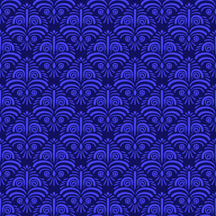 Seamless vector floral wallpaper
