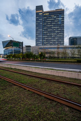 urban skyline and modern buildings,cityscape of China.