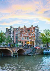 Deurstickers Amsterdam, Pays-Bas © Alexi Tauzin