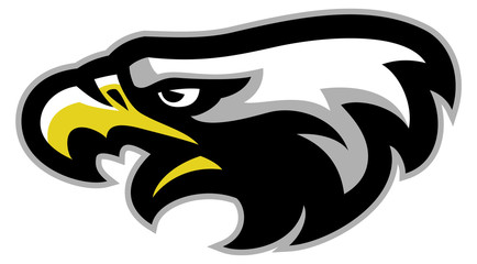 Eagle head mascot