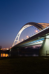 Apollo bridge in Bratislava, Slovakia