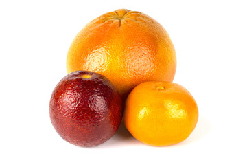 grapefruit, mandarin and Sicilian Orange