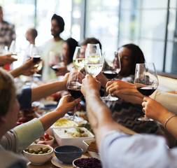 Food Catering Cuisine Culinary Gourmet Party Cheers Concept