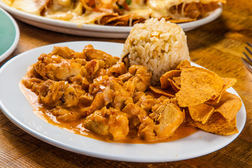 Chicken chipotle, Mexican dish