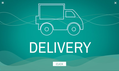 Delivery Truck Good Distribution Services
