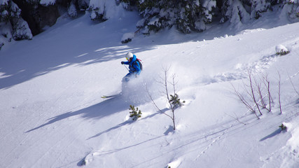 ski hors piste - freeride